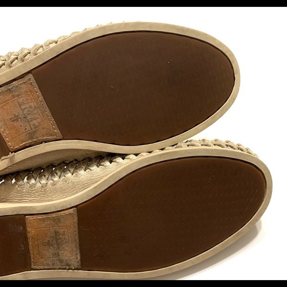 Frye Quincy Woven Metallic Boat Shoes — Wm 10 EUC/ Like new - Picture 12 of 13